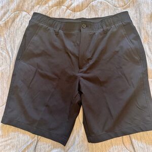 Under Armour Men's Black Flat Front Shorts